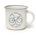 Legami Cup-Puccino Bike Mug, Bone China, Multicolor