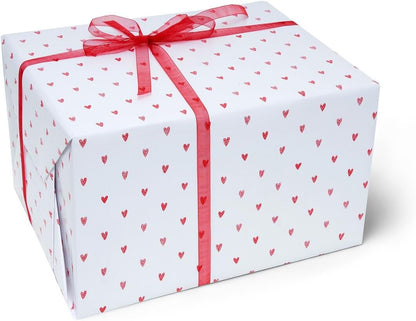 Legami WRAP0021 Hearts Gift Paper Roll 70 x 200 cm