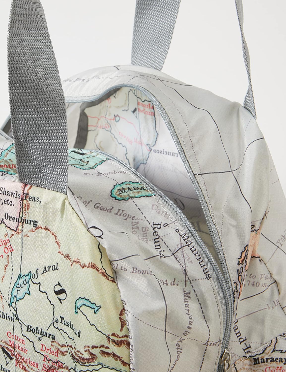 Legami Folding Travel Bag, Print: Map
