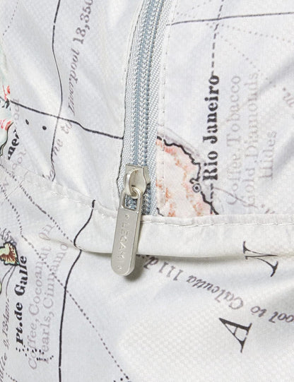 Legami Folding Travel Bag, Print: Map