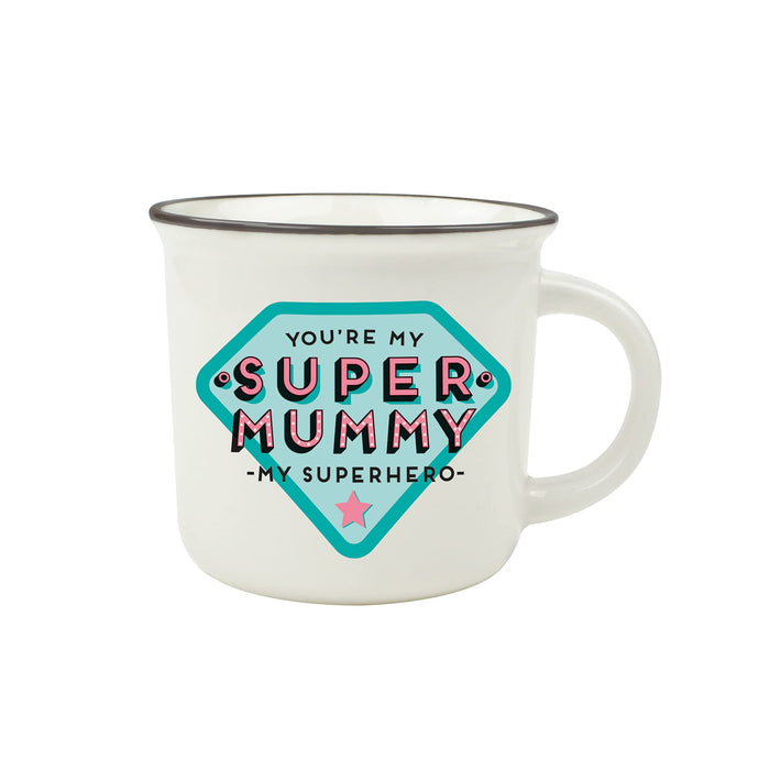 Legami CUP0035 Cup-Puccino Mummy Porcelain Mug, Multi-Coloured