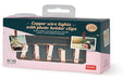 Legami Copper Wire Lights With Photoholder Clips