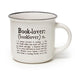 LEGAMI - Cappuccino Cup, Book Lover Theme, New Bone China Porcelain, take a Break Collection, Capacity 350 ml, Dishwasher Safe