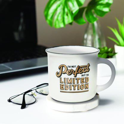 Legami Milano Take a Break-Cup-Puccino-Porcelain Mug, White, Medium
