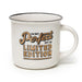 Legami Milano Take a Break-Cup-Puccino-Porcelain Mug, White, Medium