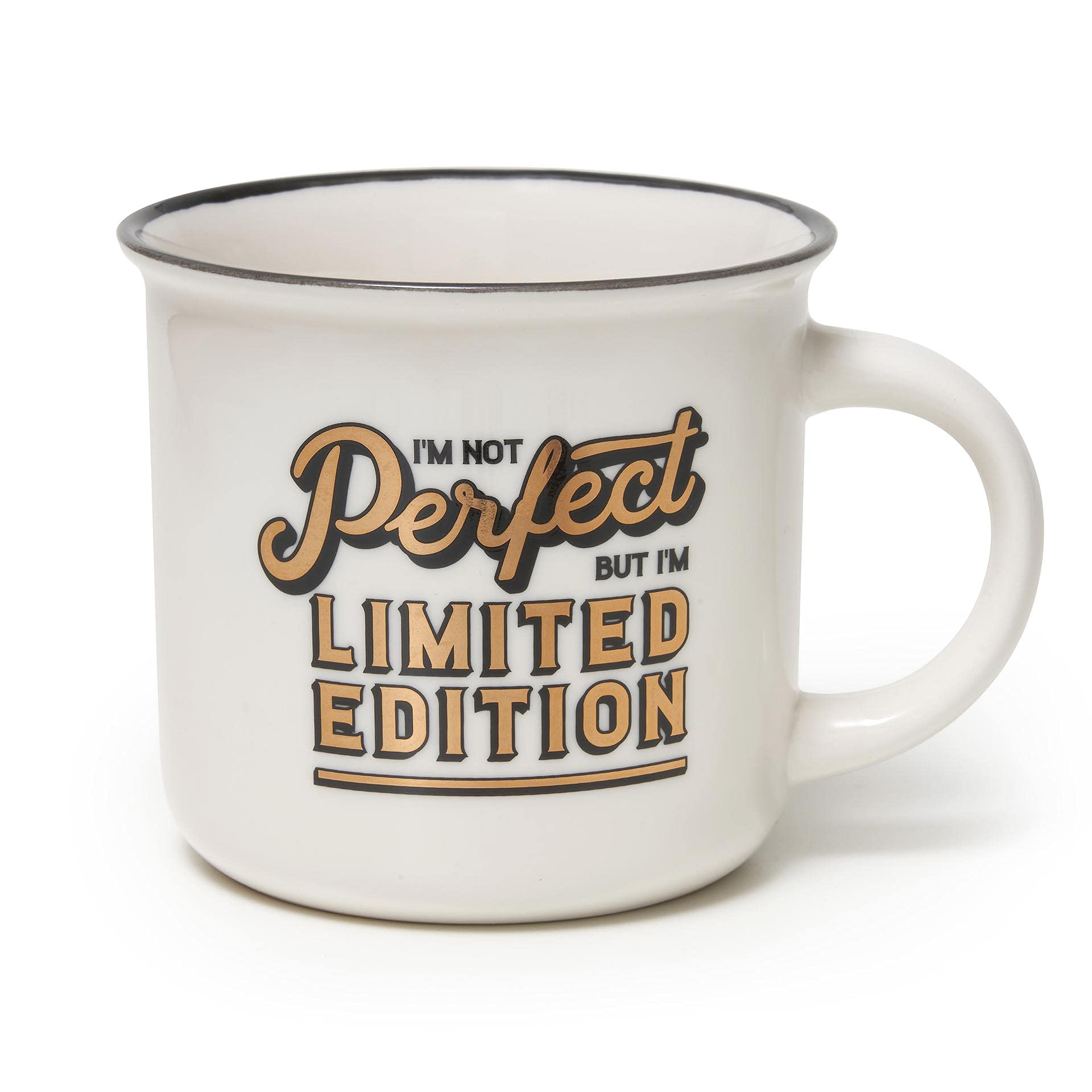 Legami Milano Take a Break-Cup-Puccino-Porcelain Mug, White, Medium