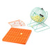 Legami - Tombola, Bingo, 21x23.5 cm, Includes Swivel Metal Ball, 90 Numbered Balls, the Scoreboard, 60 Folders and 300 Number Markers, Automatic Ball Collection