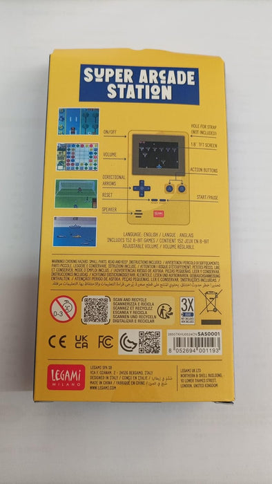 LEGAMI Mini Portable Console - Super Arcade Station