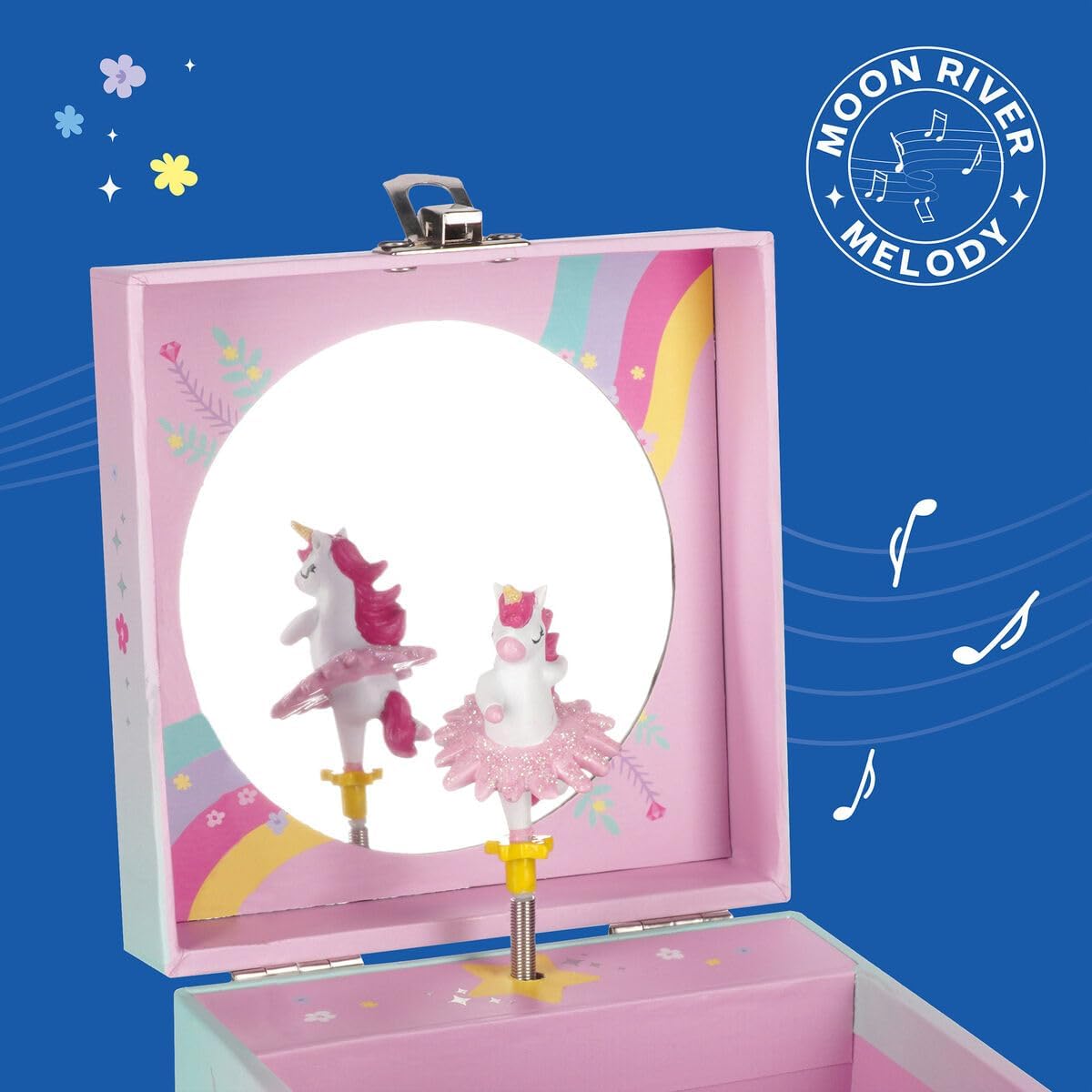 LEGAMI Musical Jewellery Box with turning Unicorn