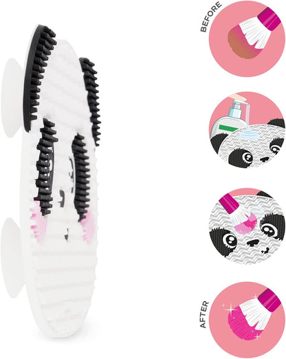 Legami Brush It Off!- Make Up Brush Cleaning Pad - Panda
