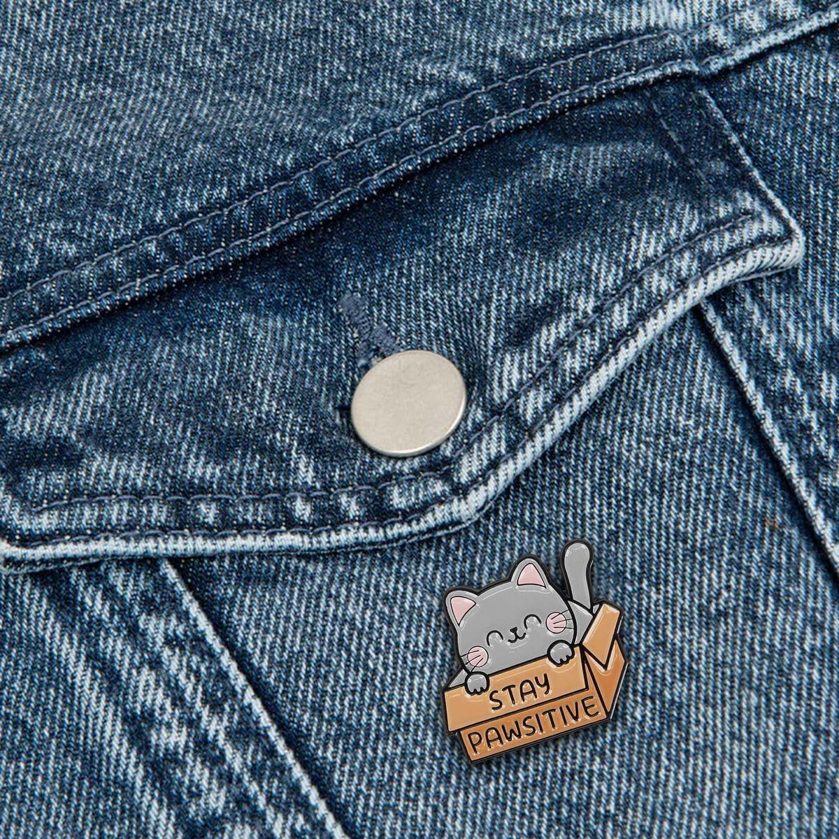 Legami Enamel Metal Pin - Pin Your Style! - Kitty