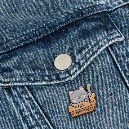 Legami Enamel Metal Pin - Pin Your Style! - Kitty