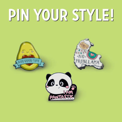 Legami Enamel Metal Pin - Pin Your Style! - Panda