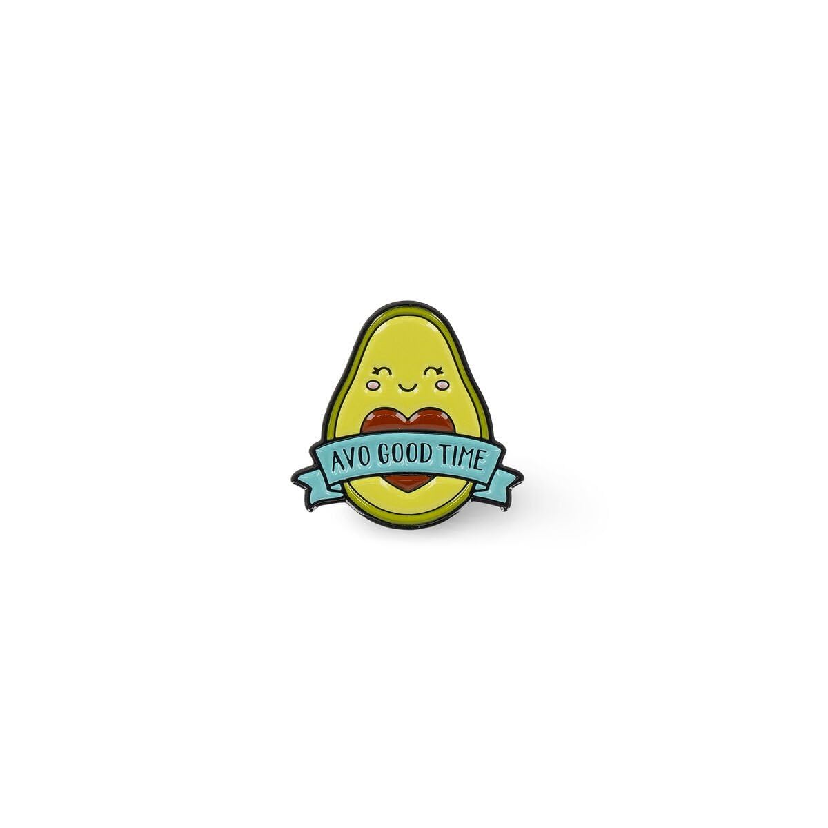 Legami Enamel Metal Pin - Pin Your Style! - Avocado, Multicolor, 0