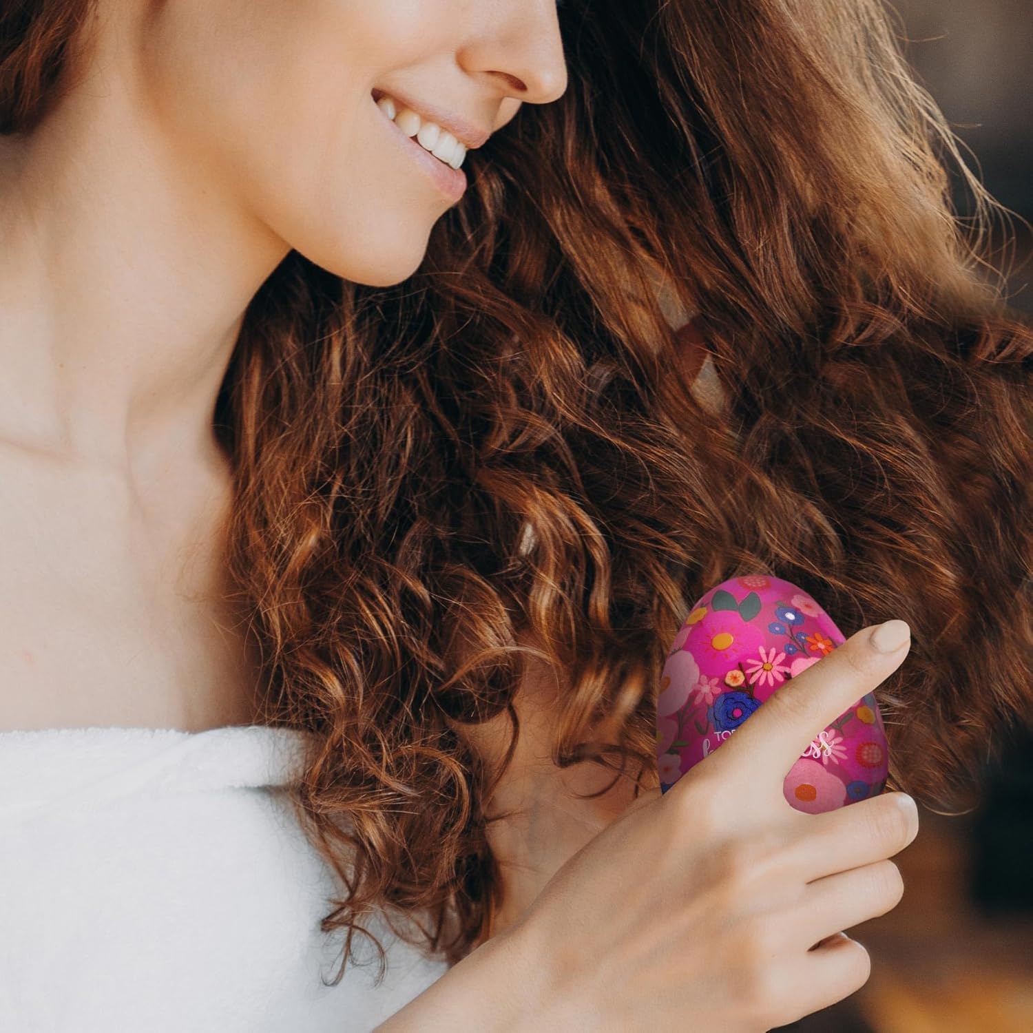 Legami Amazing Hair - Detangling Hair Brush - Flowers
