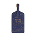 Legami - Luggage Tag, Luggage Tag for Suitcase, Accessory for Airplane Cruise Train, Luggage Tag for Data Protection in PU Leather and Microfibre, Stars
