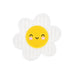 Legami - Makeup Brush Cleaner Mat - Brush it Off! - Makeup Brush Cleaning Pad, Silicone Pad for Cosmetics with Suction Cup, Daisy Theme