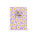 Legami - Passport Holder with Flowers, Passport Holder Wallet for Travel, Passport Case, 1 Passport Pocket, 4 Card Pockets, RFID Protection, 10.5 x 14 x 1 cm, Daisy Theme, Purple, S, Casual