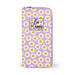 Legami - Blue Travel ID Card Holder Passport Holder RFID Blocking 4 Large Pockets, Daisy, L, Casual