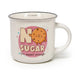 Legami - Cuppuccino Mug, New Bone China, Breakfast Cup, Dishwasher Safe Coffee Tea Mug, Diameter 10 cm, Capacity 350 ml, No Sugar Theme