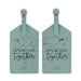 Legami - Luggage Tags, Let's Get Lost Together, Set of 2 Suitcase Tags, Airplane Cruise Train Travel Accessory, Luggage Tag for PU Leather and Microfiber Data Protection
