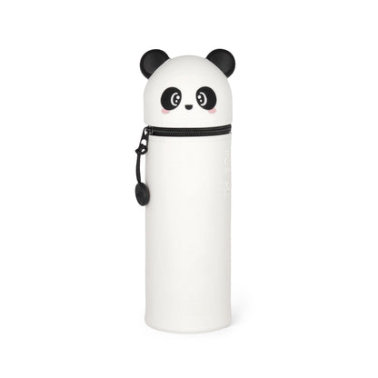 LEGAMI - 2-in-1 Soft Silicone Case - Kawaii Table Pen Holder, Zipper, Silicone, Pen Bag, Colouring Pencils Marker, H 18.5 cm