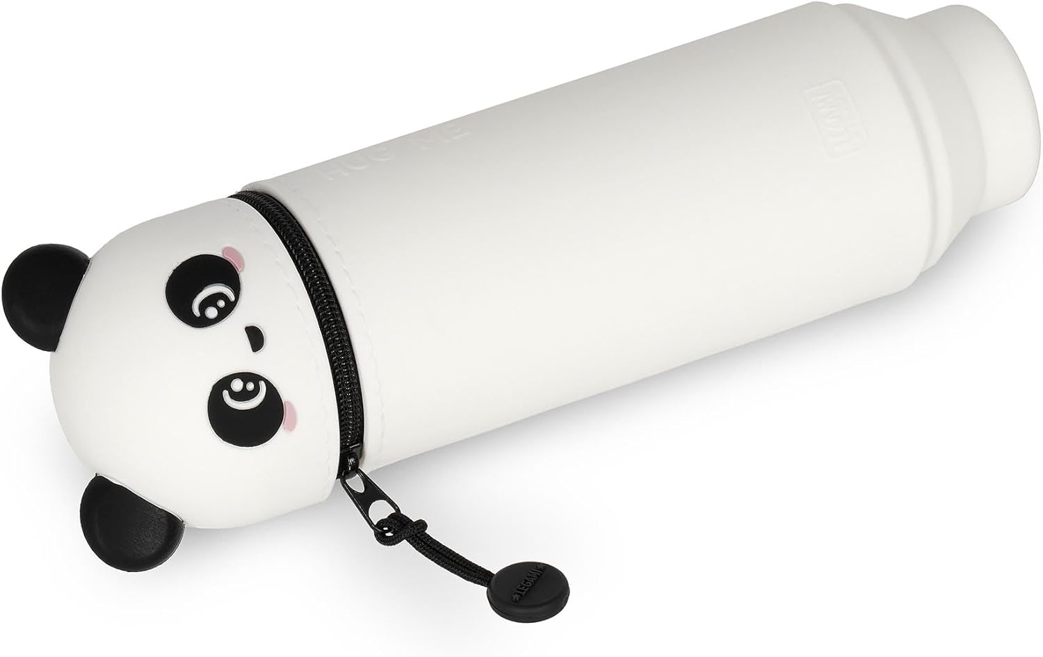 LEGAMI - 2-in-1 Soft Silicone Case - Kawaii Table Pen Holder, Zipper, Silicone, Pen Bag, Colouring Pencils Marker, H 18.5 cm