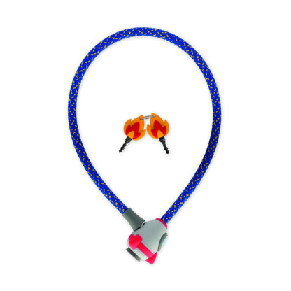 Legami BLS0002 Lucchetto per bici Bike Lock, Blue