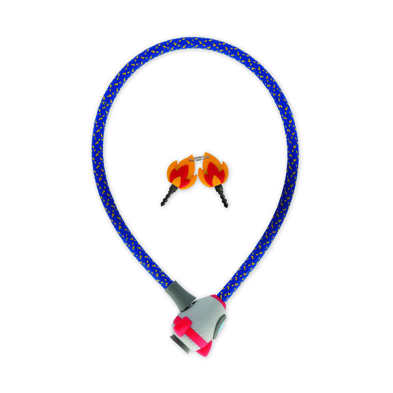 Legami BLS0002 Lucchetto per bici Bike Lock, Blue