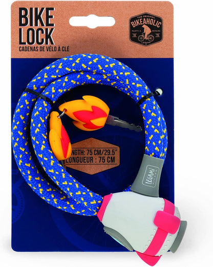 Legami BLS0002 Lucchetto per bici Bike Lock, Blue