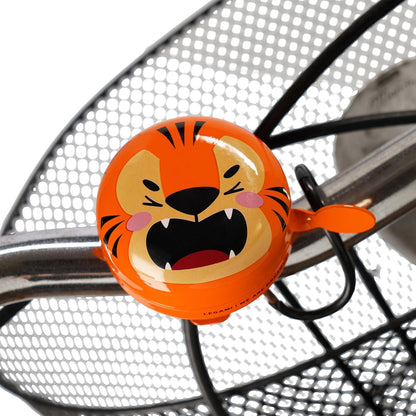 Legami - Bicycle Bell - Bike Bell - Bike Bell for Children, Durable, Tiger Theme