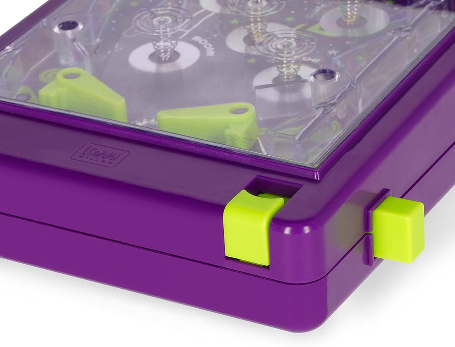 LEGAMI - Pinball Arcade - Galactic Race Vintage Game with Dual Control Lever Electronic Score Counter, Sound and Light, Works with AA Batteries (Not Included