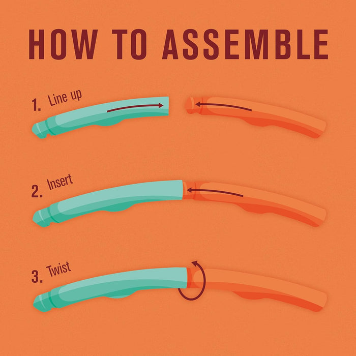 Legami - Hula Hoop Adults, Hula Hoop for Children, Slimming Fitness, Fun Circle Game Assured, Easy to Assemble, Easy to Use, 16 Sections, Diameter 78 cm