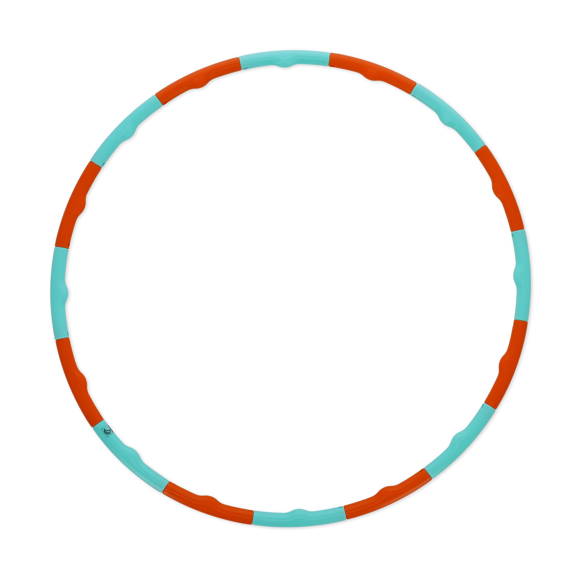 Legami - Hula Hoop Adults, Hula Hoop for Children, Slimming Fitness, Fun Circle Game Assured, Easy to Assemble, Easy to Use, 16 Sections, Diameter 78 cm