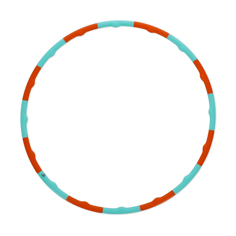 Legami - Hula Hoop Adults, Hula Hoop for Children, Slimming Fitness, Fun Circle Game Assured, Easy to Assemble, Easy to Use, 16 Sections, Diameter 78 cm