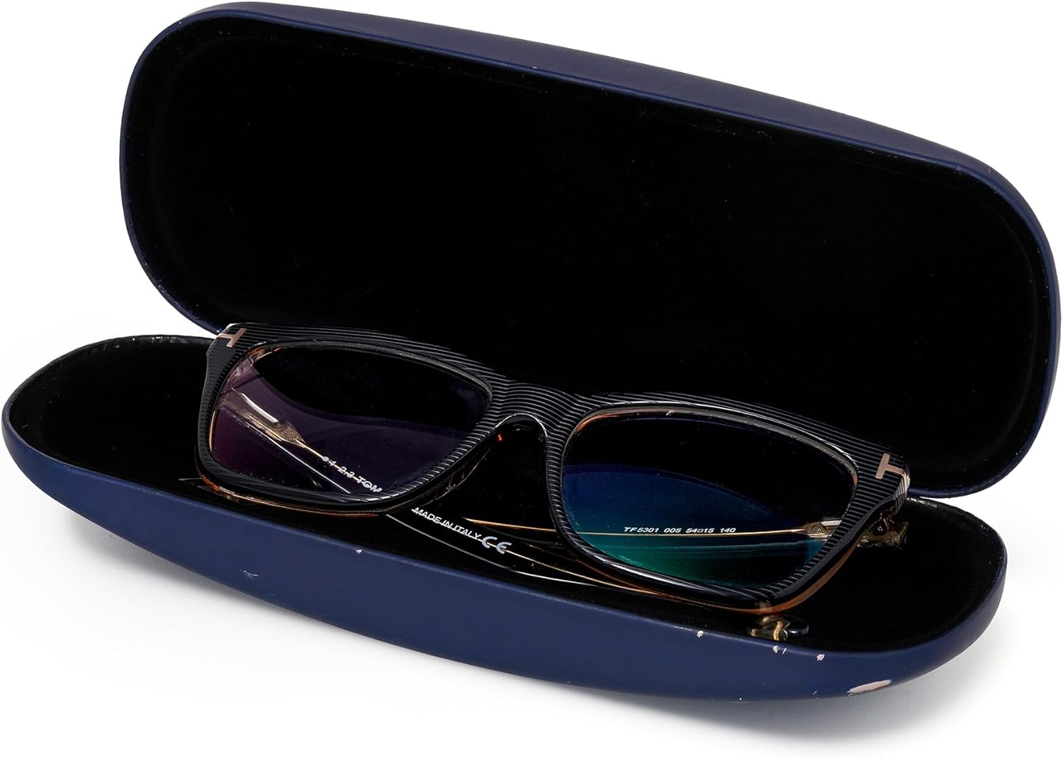 LEGAMI - Secret Box Medium Glasses Case and Pens Stars Theme Hard Metal Case with Spring Clasp and PU Coating Glasses Holder Pen Holder