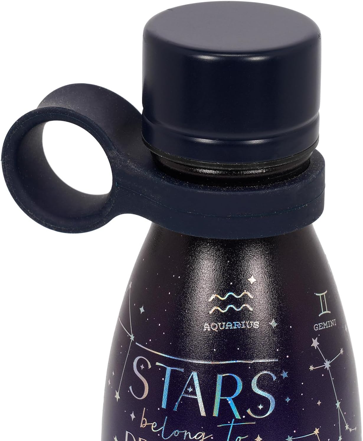 Legami Insulated Water Bottle, Blue, Mini