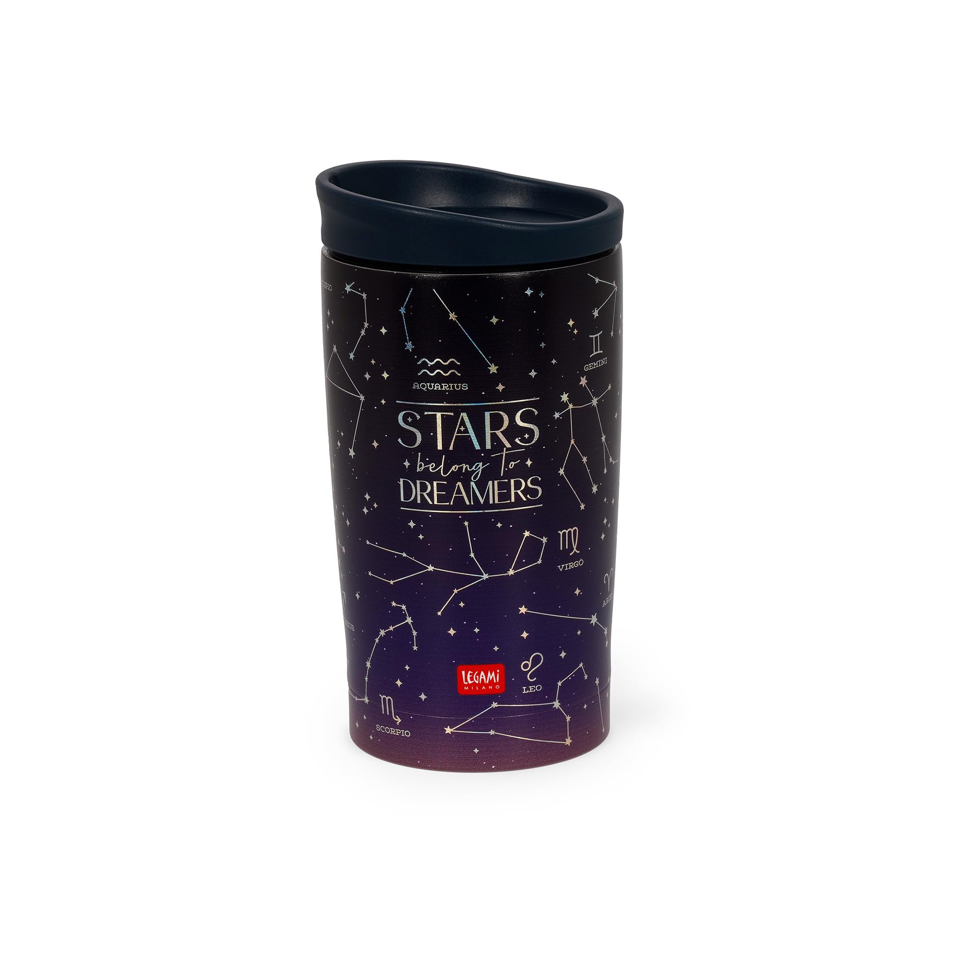 Legami Thermal Tumbler, Blue, Regular