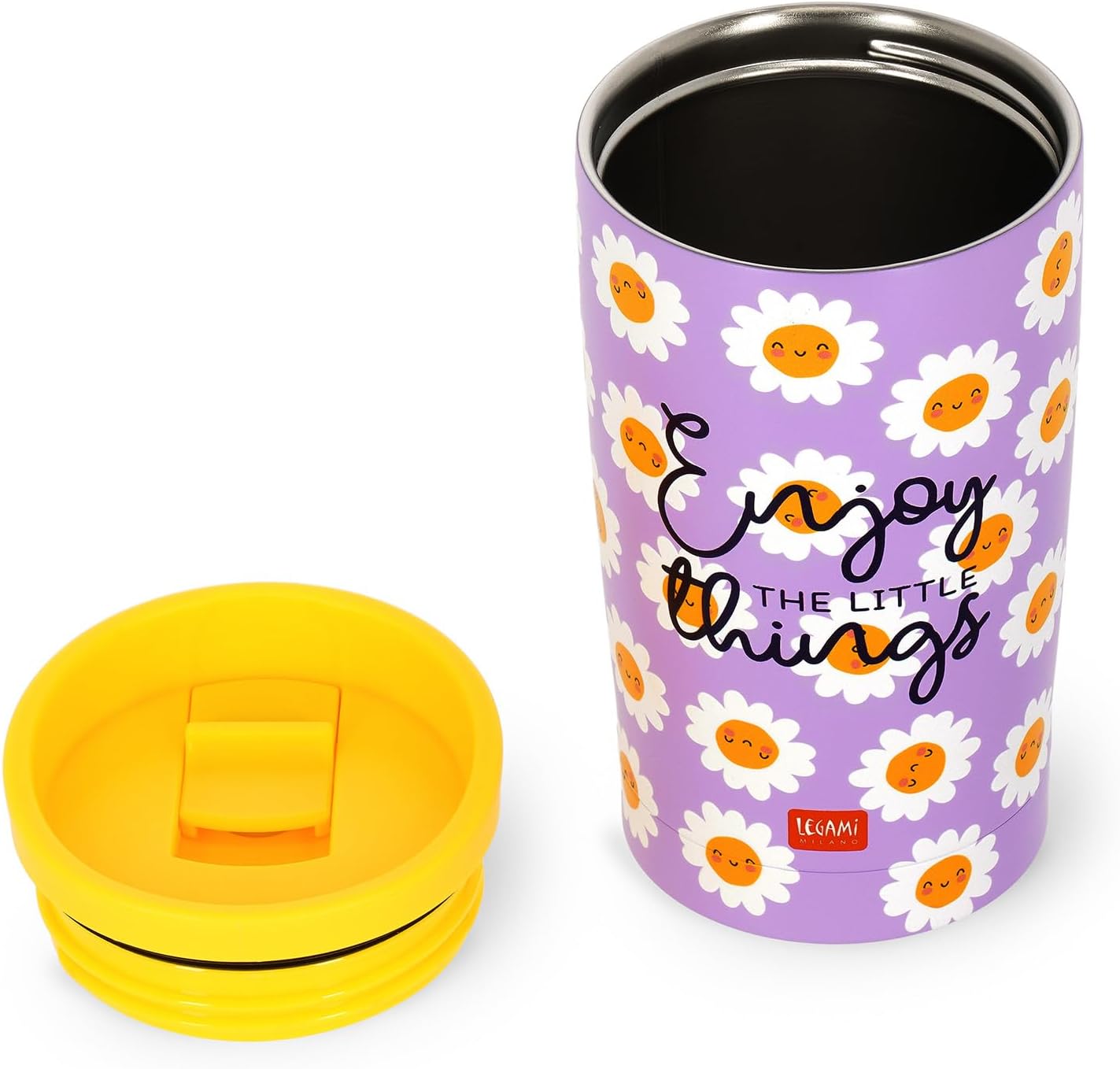 Legami Thermic Tumbler, Lilac, Regular
