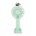 Legami - Mini Ventilatore Portatile Ricaricabile, Mini Fan, Ventilatore Panda Piccolo Tascabile a 3 Velocità, USB Ricaricabile, 6 x 21,5 x 6,6 cm