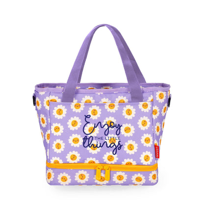 Legami LLBAG0005 Borsa Porta Pranzo Lunch Bag, Ethylene Vinyl Acetate PRET EVA Sponge, Purple