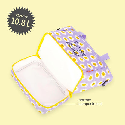 Legami LLBAG0005 Borsa Porta Pranzo Lunch Bag, Ethylene Vinyl Acetate PRET EVA Sponge, Purple