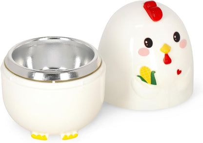 Legami EGG0001 Egg Cooker, Aluminium