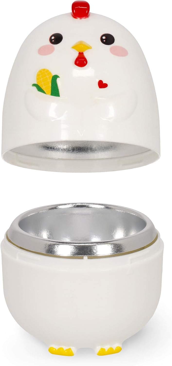 Legami EGG0001 Egg Cooker, Aluminium