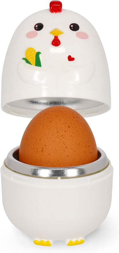 Legami EGG0001 Egg Cooker, Aluminium