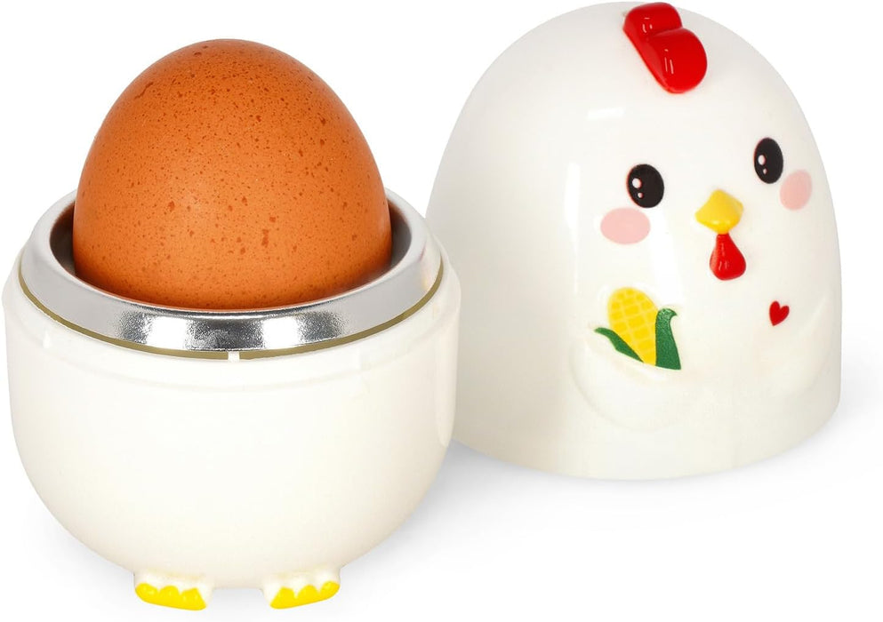 Legami EGG0001 Egg Cooker, Aluminium