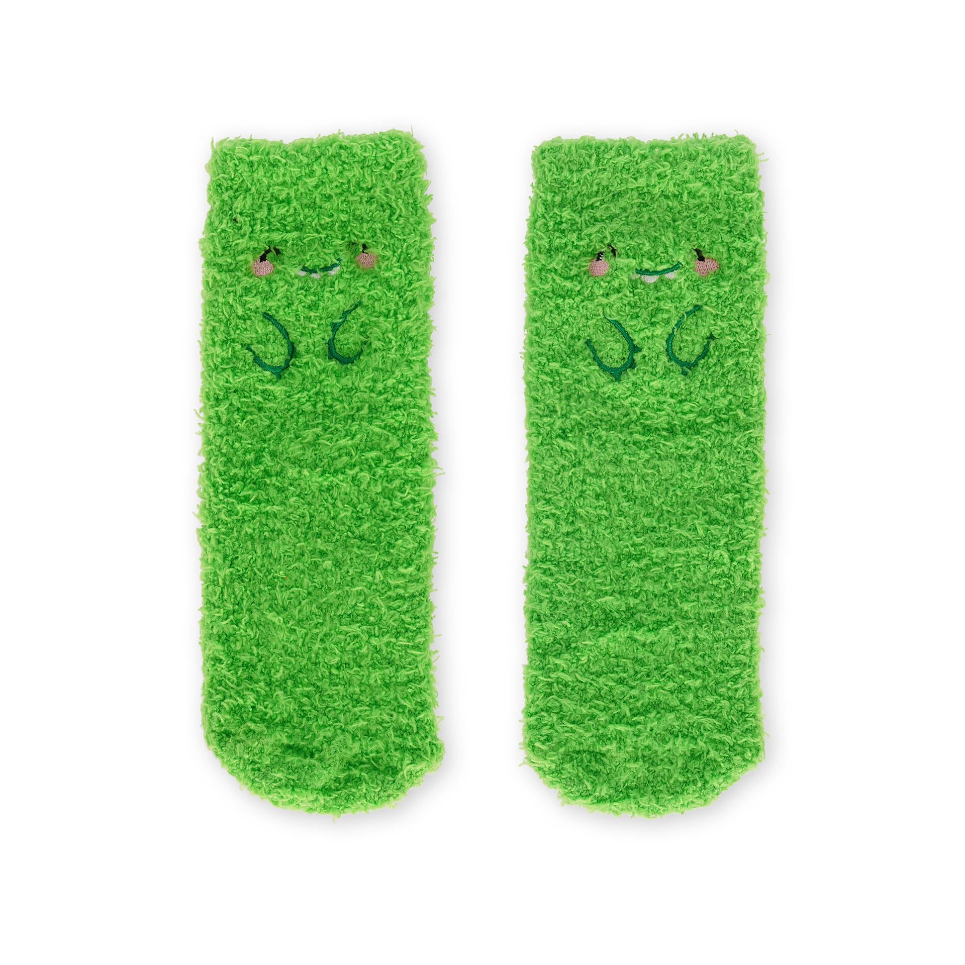 Legami Unisex Kid's Calze Antiscivolo Non Slip Socks, Green, 26-34