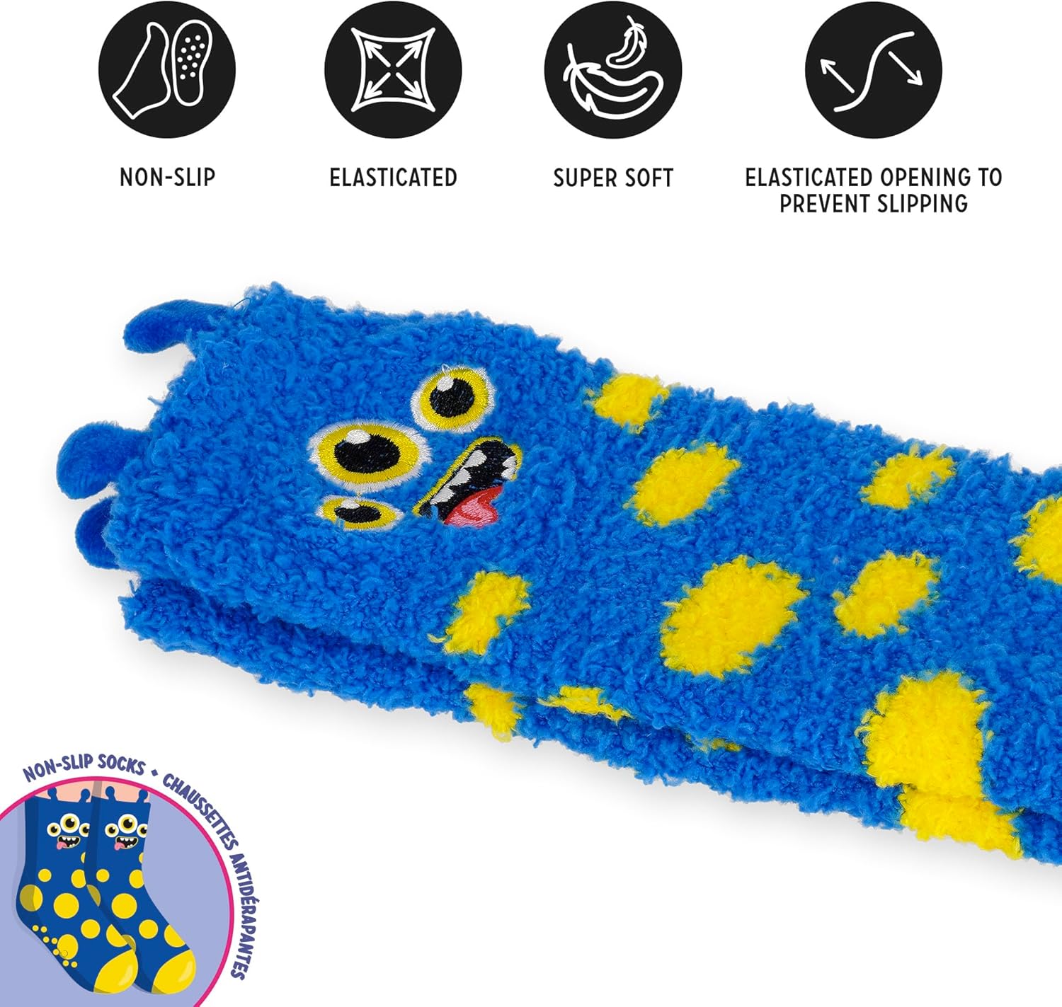 LEGAMI Unisex Kid's Calze Antiscivolo Non Slip Socks
