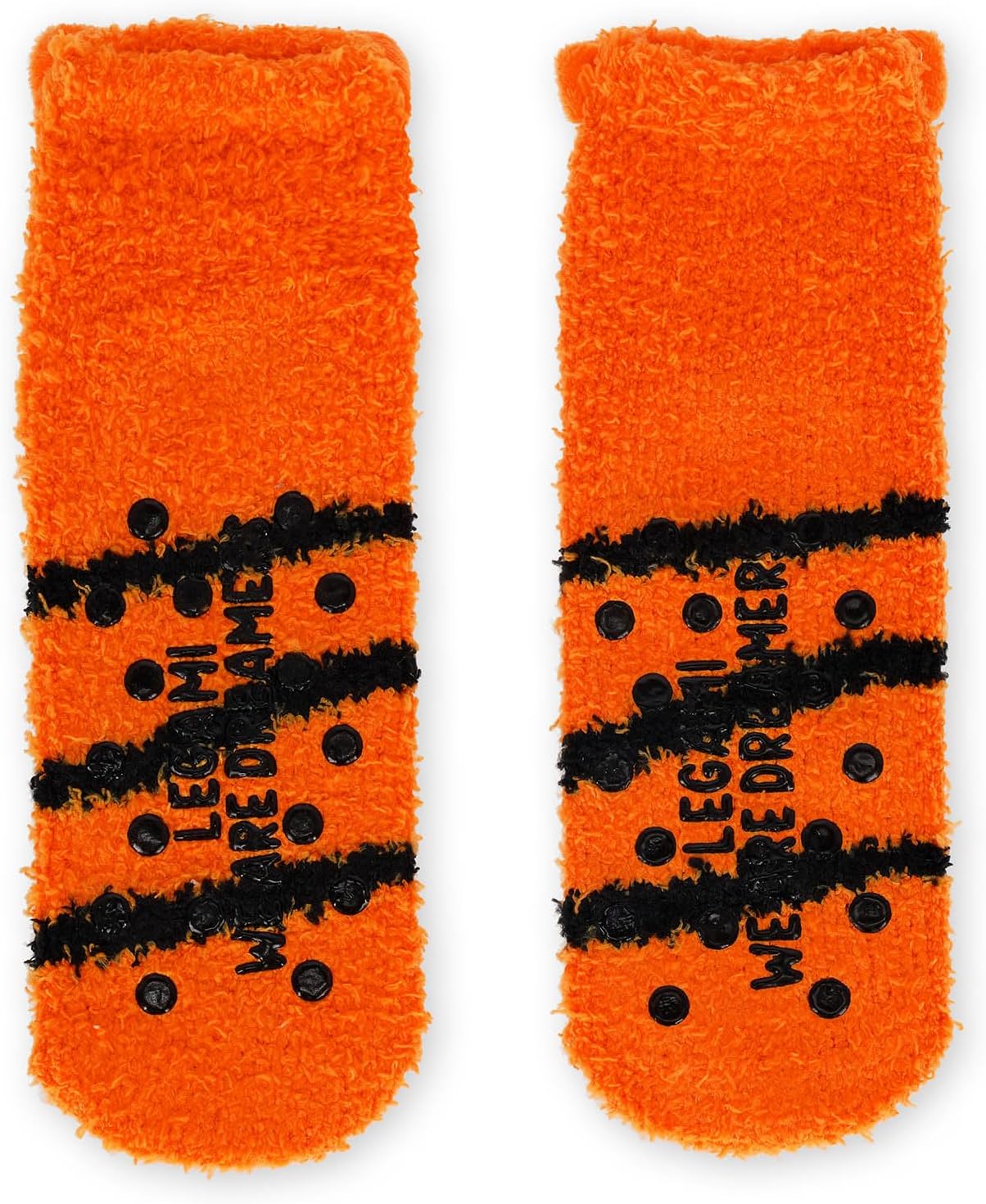 Legami Unisex Kid's Calze Antiscivolo Non Slip Socks, Orange, 26-34