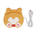 LEGAMI - Corgi USB Cup Warmer, 10x10cm, Vinyl, Ideal for Flat Bottom Cups, USB Input